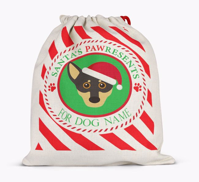 Santa Sack 'Pawresents' - Personalised for Your {breedFullName}